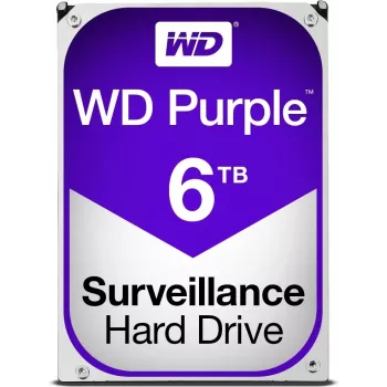 Disco rígido Western Digital 6 TB 3,5 polegadas Serial ATA III WD60PURZ