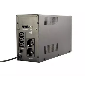 UPS (fonte de alimentação ininterrupta) Gembird EG-UPS-035 Line-Interactive 2 kVA 1200 W 5 saídas AC