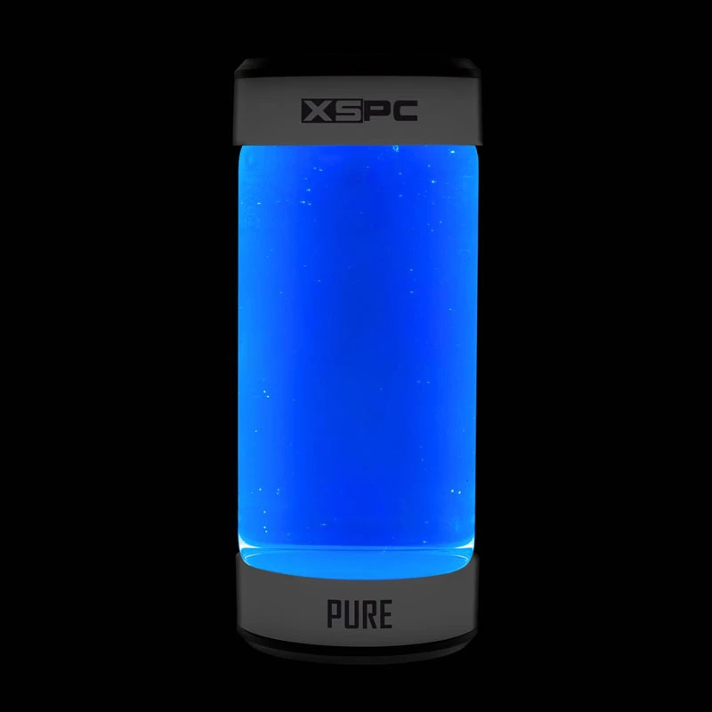 XSPC Pure Coolant 1 L — líquido de refrigeração azul reativo a UV para refrigeração líquida de PC