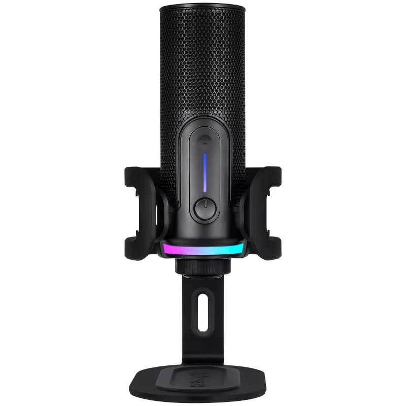 Microfone Streamplify MIC PRO USB RGB preto SPMC-P3C327.11