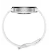 Samsung Galaxy Watch 8 3,3 cm (1,3 polegadas) AMOLED 40 mm digital 438 x 438 pixels ecrã tátil prateado Wi-Fi GPS (satélite)
