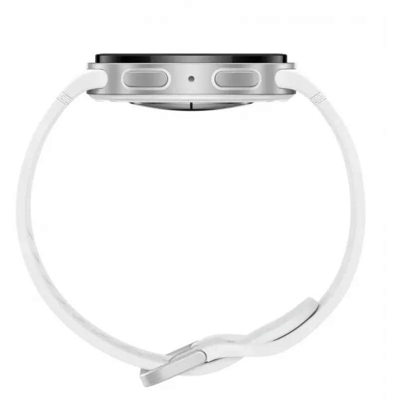 Samsung Galaxy Watch 8 3,3 cm (1,3 polegadas) AMOLED 40 mm digital 438 x 438 pixels ecrã tátil prateado Wi-Fi GPS (satélite)