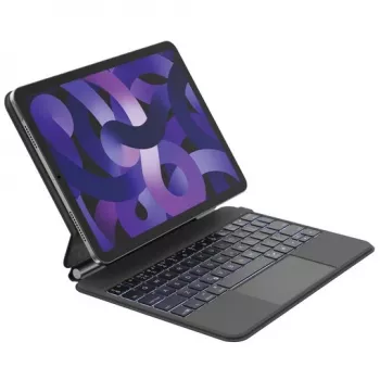 Belkin Connect Pro capa com teclado e trackpad para iPad Pro 11 / iPad Air 11, preto, disposição alemã