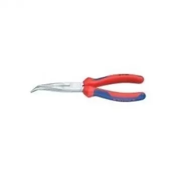 Alicate de mecânico Knipex compr. 200 mm forma 2 40° angular bainha multicomponente cromado
