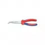 Alicate de mecânico Knipex compr. 200 mm forma 2 40° angular bainha multicomponente cromado