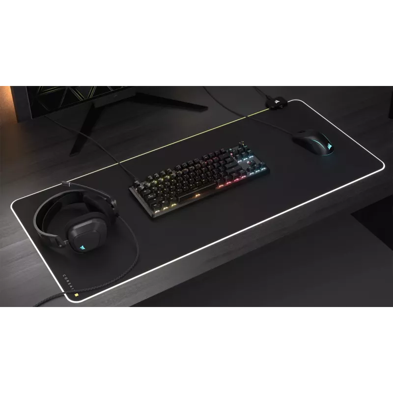 CORSAIR K70 Core TKL USB RGB LED teclado mecânico gaming, preto