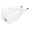 Carregador Belkin BoostCharge 25W USB-C PD (AC interior) branco — para consolas de jogos portáteis, smartphones, tablets