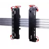 Braços de interface universais com microajuste B-Tech BT8390-VESA400MAF/B