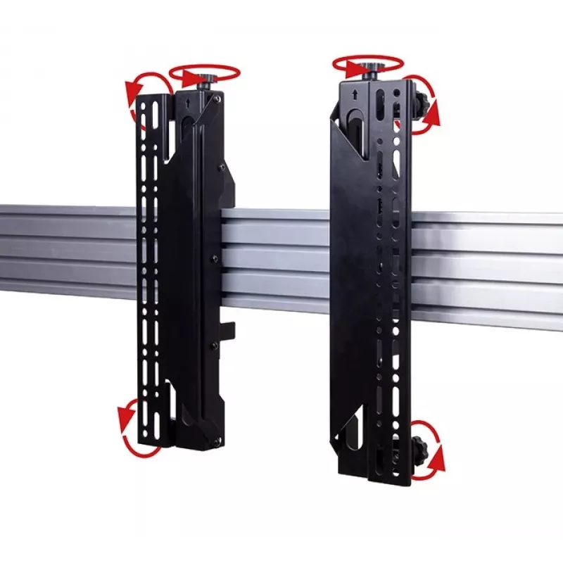 Braços de interface universais com microajuste B-Tech BT8390-VESA400MAF/B