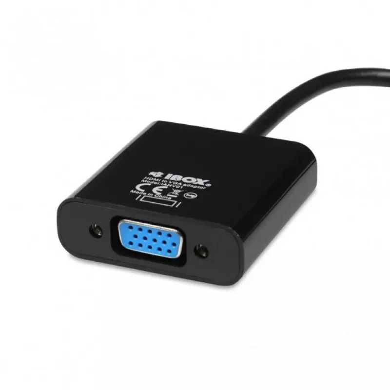 Adaptador iBox IAHV01 HDMI para VGA, preto