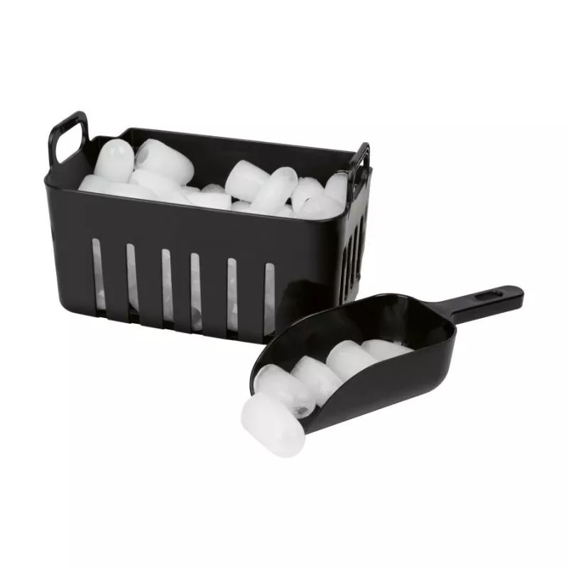 Máquina de fazer gelo Clatronic EWB 3798 — 12 kg/24h, 120 W, depósito de 1,1 L, preta