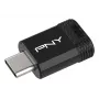 Pen drive USB PNY Elite-X 64 GB USB Type-C 3.2 Gen 1 (3.1 Gen 1) preto