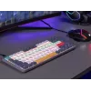 Teclado mecânico Tracer FINA 84 cinzento (Outemu Red Switch) TRAKLA47279