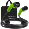 Cabo EV Qoltec 52473 Type 2 para carregamento de veículos | 400V | 11kW | 16A | 5m