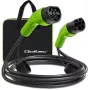 Cabo EV Qoltec 52473 Type 2 para carregamento de veículos | 400V | 11kW | 16A | 5m