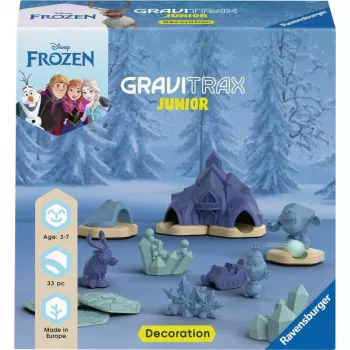 Conjunto de expansão Ravensburger GraviTrax Junior Frozen Track 23861 – conjunto de expansão para o sistema de pista de berlindes GraviTrax Junior