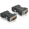 VGA 15 pinos conector fêmea para DVI 24+5 ficha DeLOCK 65016