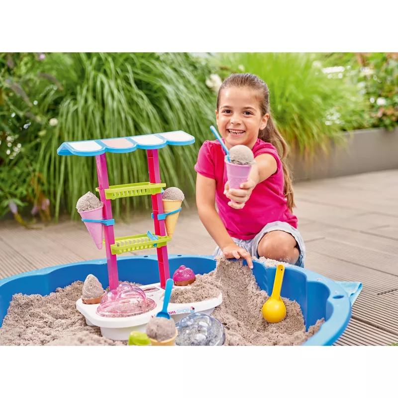 Gelataria, brinquedo de areia