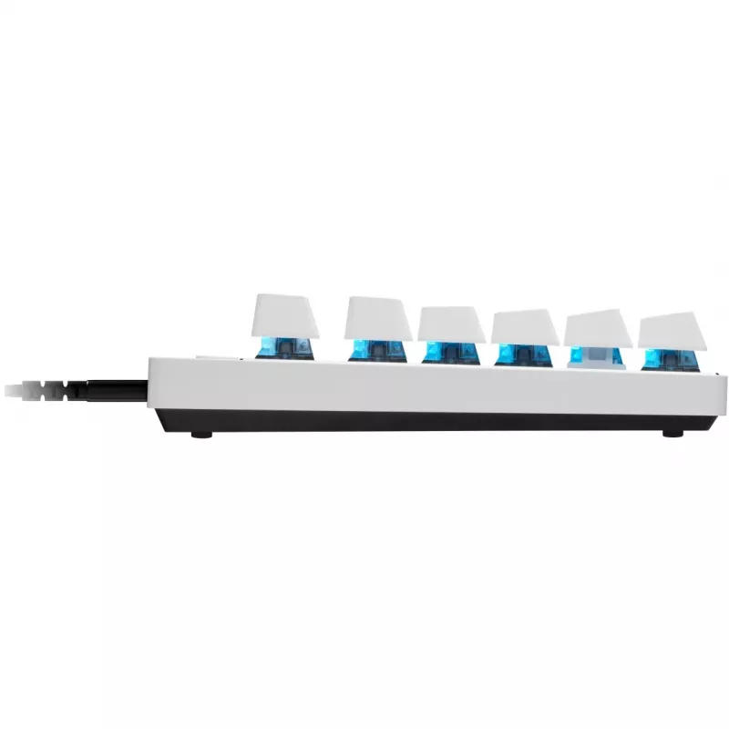 Logitech G PRO X TKL RAPID Teclado de gaming, layout QWERTZ, branco (920-013240)