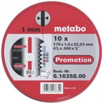 Disco de corte Metabo 616359000