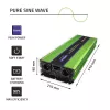Adaptador/inversor de alimentação para automóvel Qoltec Monolith 5000 W verde