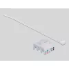Delock - adaptador modular - montável em calha DIN - CAT 6a - STP - cinzento - 1 conexão (86014)