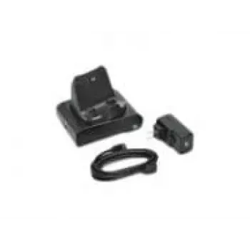Carregador para dispositivos móveis Zebra CRD-MPM-1SCHGEU1-01 — carregador AC para interiores para impressoras portáteis, preto