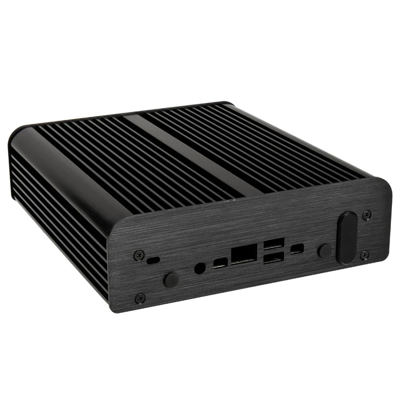Caixa de computador Akasa Newton S caixa UCFF, Intel NUC, preto