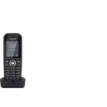 Telefone DECT Snom M30 IP DECT Handset terminal sem fios preto