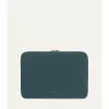 Bolsa sleeve Tucano Top 14 polegadas 35,6 cm azul-petróleo monocromático