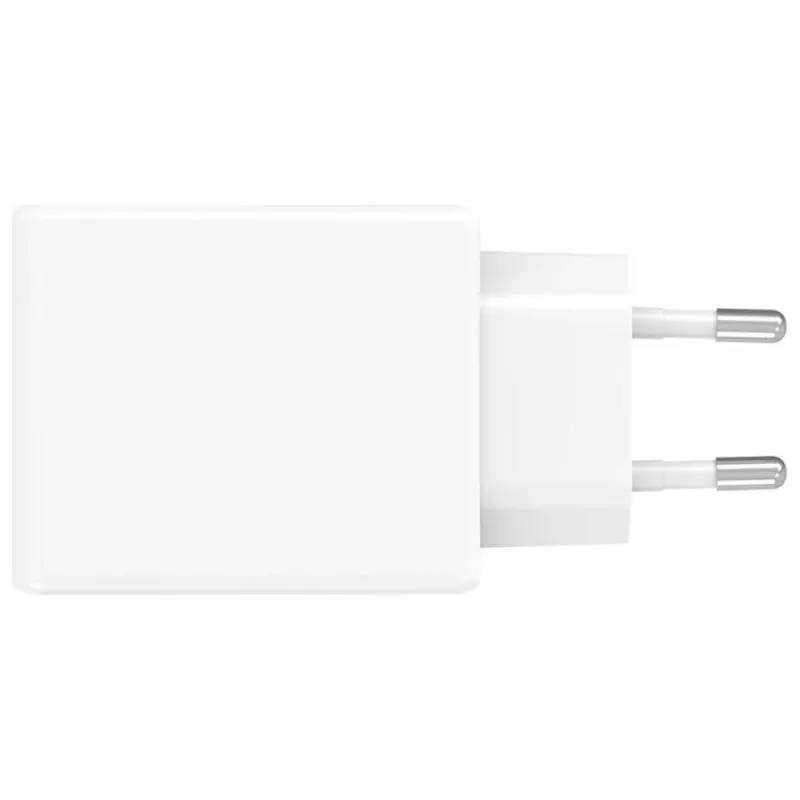 Carregador PDPlug Dual 65W GaN 2xUSB-C branco