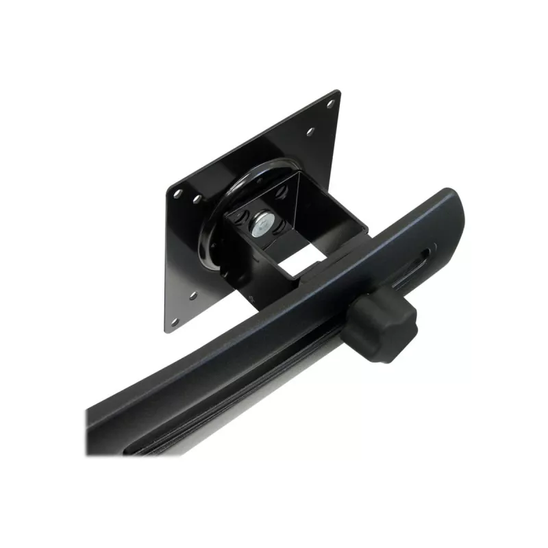Ergotron DS100 – base – horizontal – para 2 ecrãs LCD – alumínio, aço – preto – tamanho do ecrã: até 61 cm (até 24 polegadas)