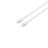 Cabo CANYON CC60SC10 C-C 60W 1m silicone branco