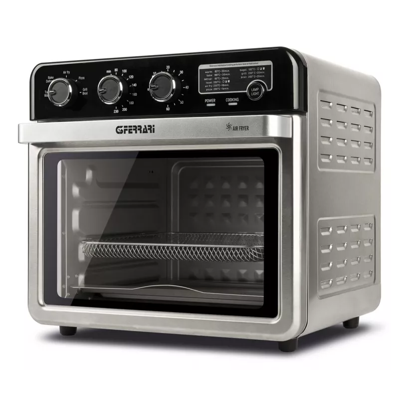 Fritadeira de ar quente G3 Ferrari G10221 Single 32 l 2000 W preto, aço inoxidável