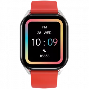 Smartwatch CANYON Chatter SW-58 BT-CALL prateado vermelho