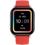 Smartwatch CANYON Chatter SW-58 BT-CALL prateado vermelho