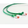 Cabo patch RJ45 S/FTP Cat6 0,25 m ShiverPeaks verde