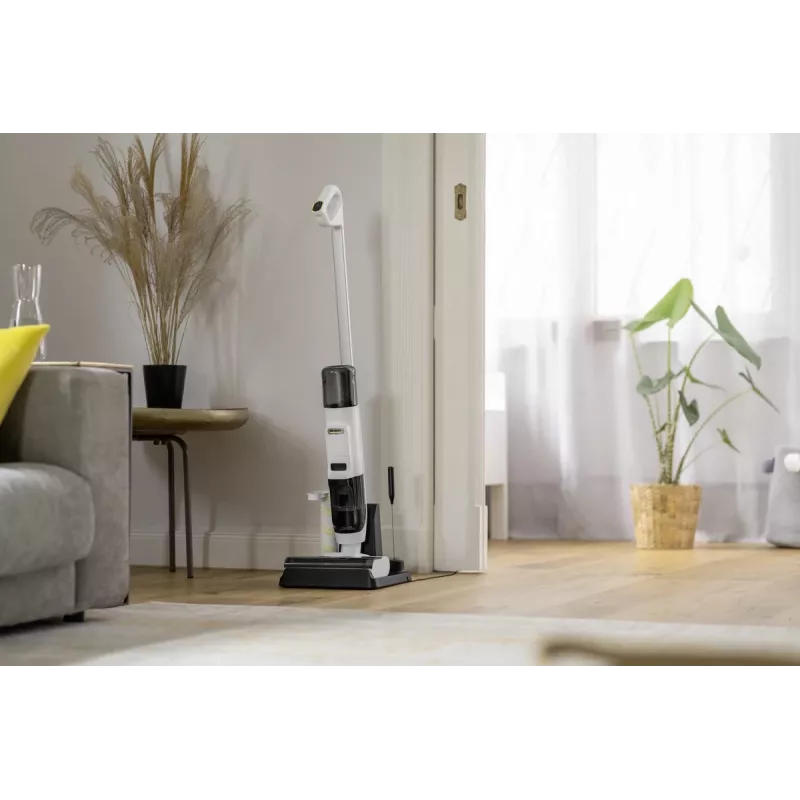 Karcher FCV 2 Natural N 1.056-101.0 limpa-pavimentos, a bateria, limpeza a seco e húmido, sem saco, 160 W, branco