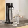 Garrafa de carbonatação BRITA 118426 – garrafa de vidro de 1 L com tampa em aço inoxidável, 287 mm de altura, pack de 2