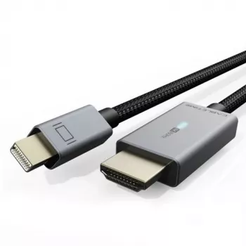 Cabo Mini DisplayPort para HDMI CABLETIME 1 m, 4K@30Hz, cabo adaptador passivo