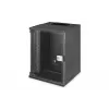 Rack de montagem em parede Digitus DN-49103 9U IP20 60 kg preto