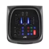 Altifalante portátil de festa JVC XS-EP624B — preto, a pilhas, Bluetooth