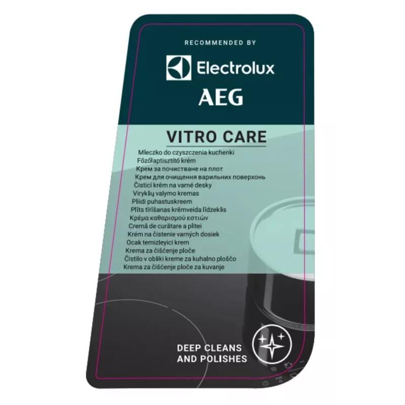 Creme de limpeza para vitrocerâmica Electrolux Vitro Care 300 ml – creme para placas vitrocerâmicas e de indução, frasco doseador
