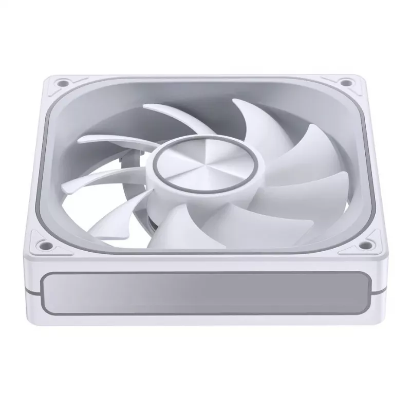Ventoinha de arrefecimento PWM ARGB 120mm Jonsbo ZA-120 branco — modelo ZA-120W, controlo PWM, iluminação ARGB