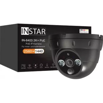 Câmara IP Instar IN-8403 2K+ POE resolução 2560x1440