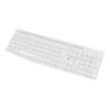 Teclado completo com fios NATEC NAUTILUS NKL-1951, 105 teclas, US International QWERTY, branco, USB, 1,8 m