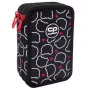 Estojo Cool pack Jumper 3 — organizador de material escolar de três andares com design de urso, tecido resistente