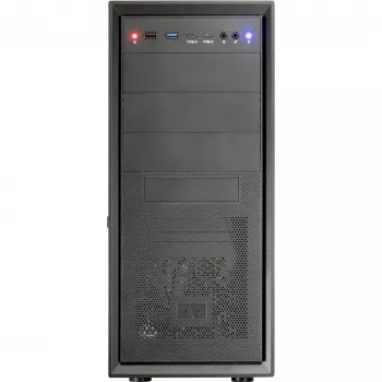Caixa de computador Inter-Tech ATX IT-8862 Plaid, cor preta