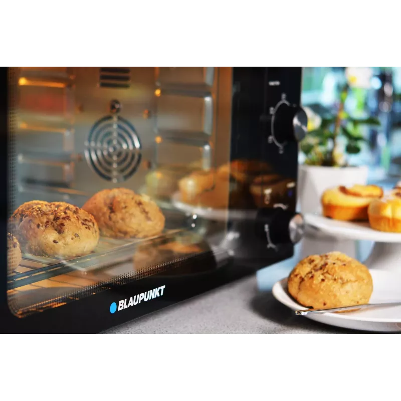 Forno Blaupunkt EOM601 preto, aço inoxidável