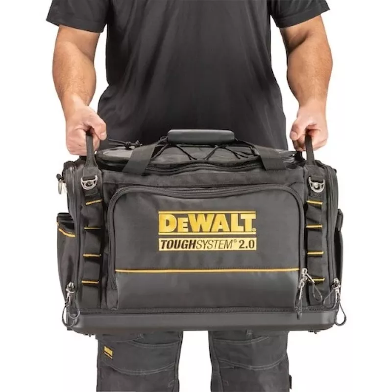 Mala de armazenamento de ferramentas DeWALT DWST83522-1 preto, amarelo em lona